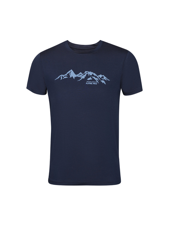 ALPINE PRO Moško funkcijsko majico z antibakterijsko obdelavo ALPINE PRO LYOR moonlit ocean varianta pa