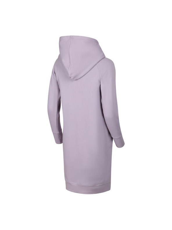 NAX Ženske bombažne obleke nax NAX OKERA lavender gray