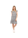 NAX Ženska poletna obleka nax NAX ADEGA dk.true gray