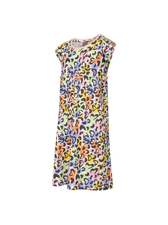 NAX Otroška poletna obleka nax NAX LOFO romance rose