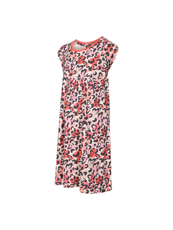 NAX Otroška poletna obleka nax NAX LOFO georgia peach