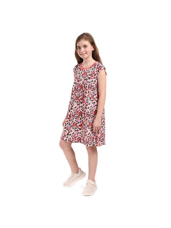 NAX Otroška poletna obleka nax NAX LOFO georgia peach