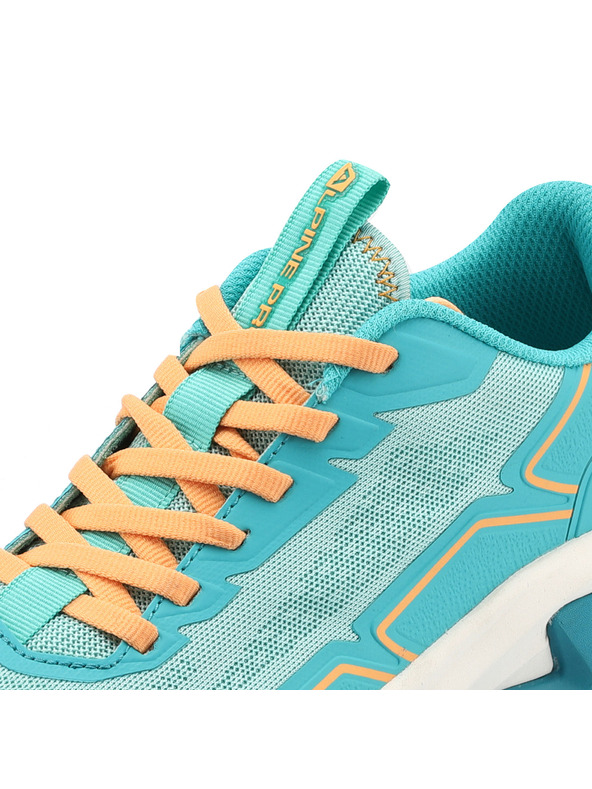 ALPINE PRO Ženska tekaška obutev z antibakterijsko notranjostjo ALPINE PRO SONEBA yucca