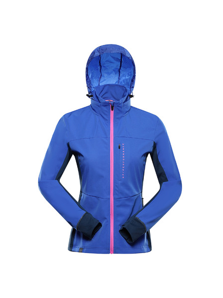 ALPINE PRO Ženska softshell jakna z obdelavo dwr ALPINE PRO UKEBA 2 dazzling blue