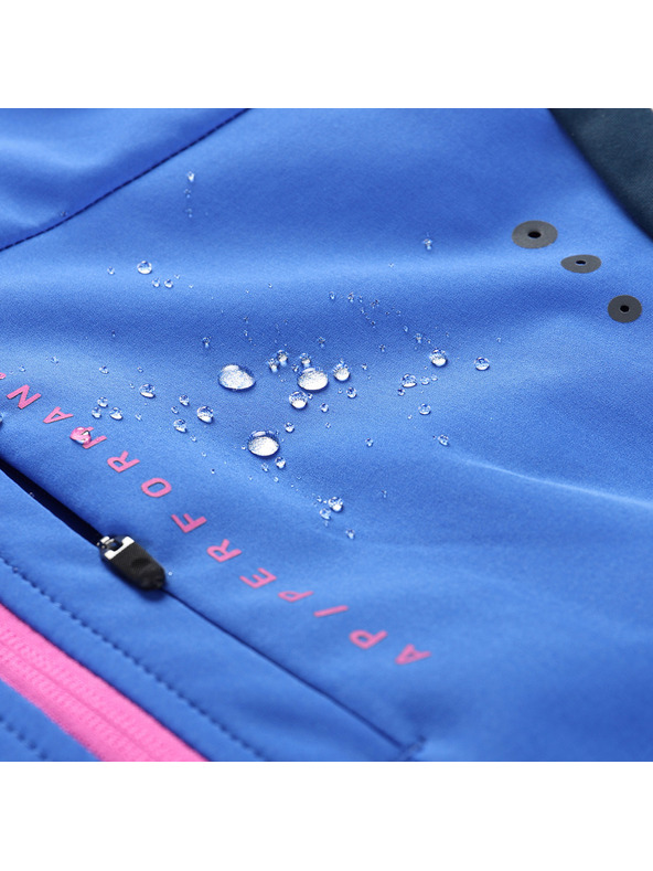 ALPINE PRO Ženska softshell jakna z obdelavo dwr ALPINE PRO UKEBA 2 dazzling blue