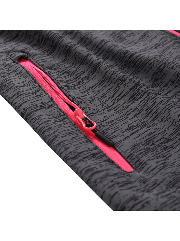 ALPINE PRO Ženska softshellova jakna z dwr obdelavo ALPINE PRO HERASA dk.true gray