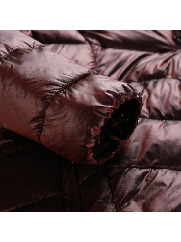 ALPINE PRO Ženska topla jakna hi-therm ALPINE PRO ROGA merlot