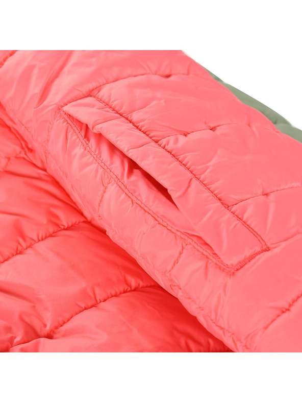 ALPINE PRO Ženska obojestrana jakna hi-therm ALPINE PRO EROMA oil green