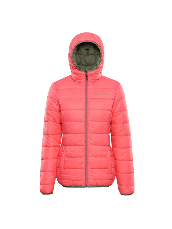 ALPINE PRO Ženska obojestrana jakna hi-therm ALPINE PRO EROMA oil green
