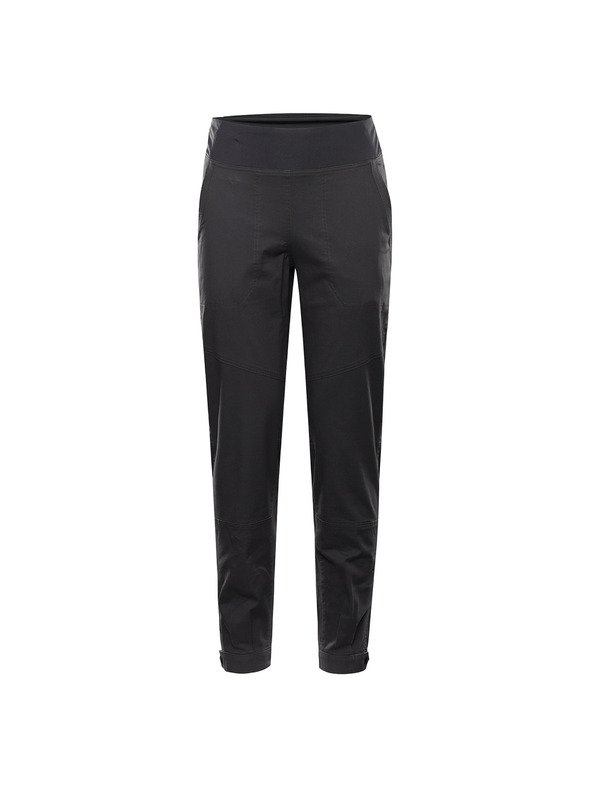 ALPINE PRO Ženske bombažne hlače ALPINE PRO ZAMENA dk.true gray