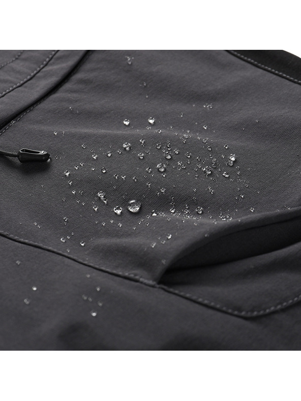 ALPINE PRO Ženske softshellne hlače ALPINE PRO AKANA 2 dk.true gray