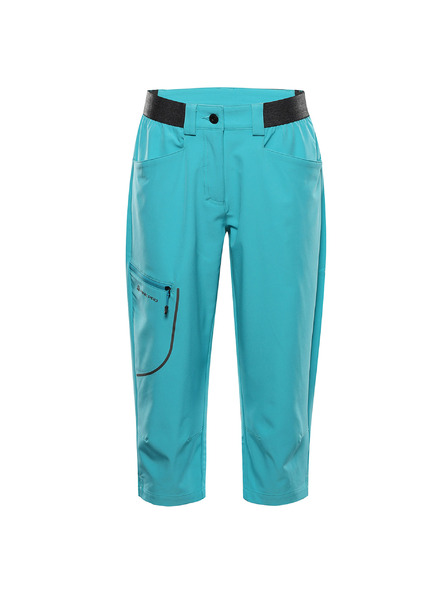 ALPINE PRO Ženske softshell capri hlače ALPINE PRO WEDERA 2 curacao