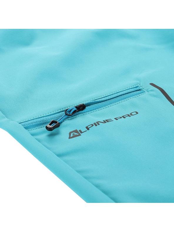ALPINE PRO Ženske softshell capri hlače ALPINE PRO WEDERA 2 curacao