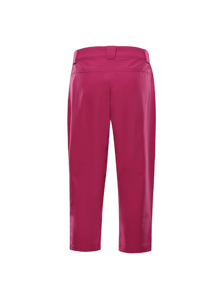 ALPINE PRO Ženske softshell capri hlače ALPINE PRO WEDERA 2 fuchsia red