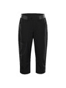 ALPINE PRO Ženske softshell capri hlače ALPINE PRO WEDERA 2 black