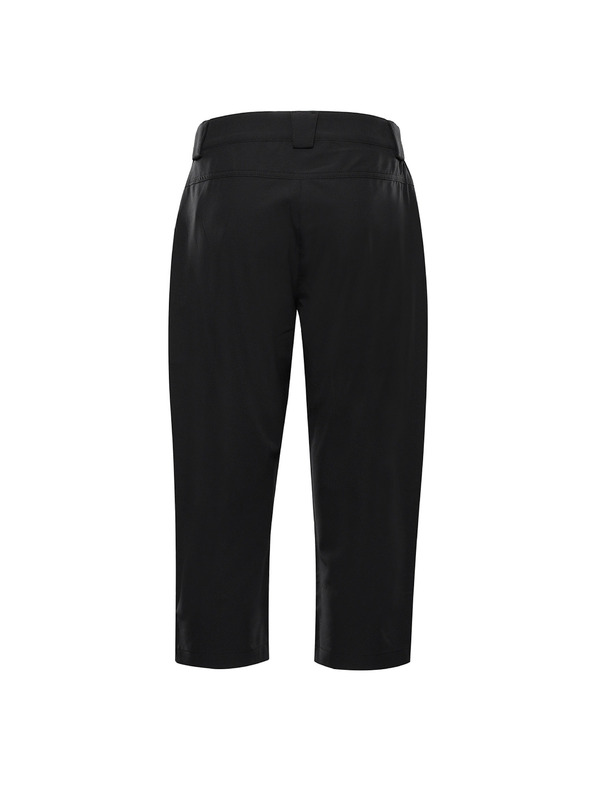 ALPINE PRO Ženske softshell capri hlače ALPINE PRO WEDERA 2 black