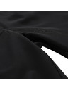 ALPINE PRO Ženske softshell capri hlače ALPINE PRO WEDERA 2 black