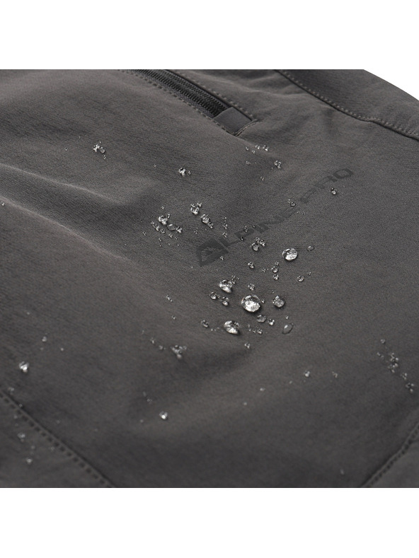 ALPINE PRO Ženske softshell hlače z DWR obdelavo ALPINE PRO HURFA 2 dk.true gray