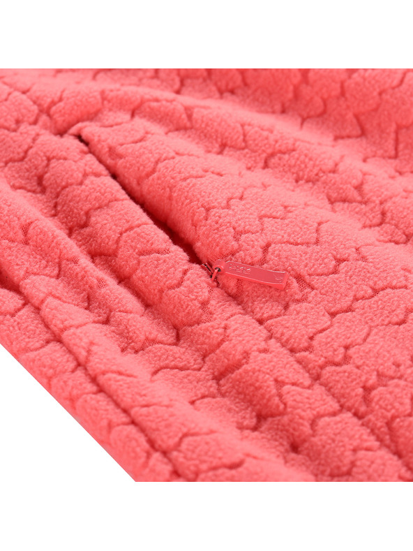 ALPINE PRO Ženska topla jopica iz mikroflisa ALPINE PRO SIUSA 3 calypso coral