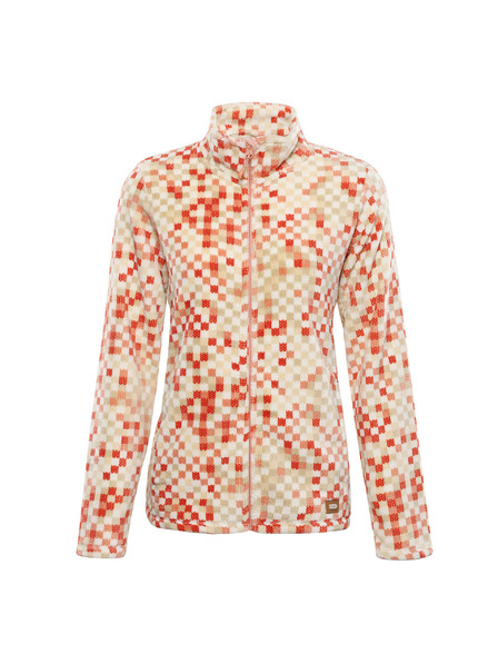 ALPINE PRO Ženska flis jopica s supratherm ALPINE PRO EFLINA tawny orange varianta pc