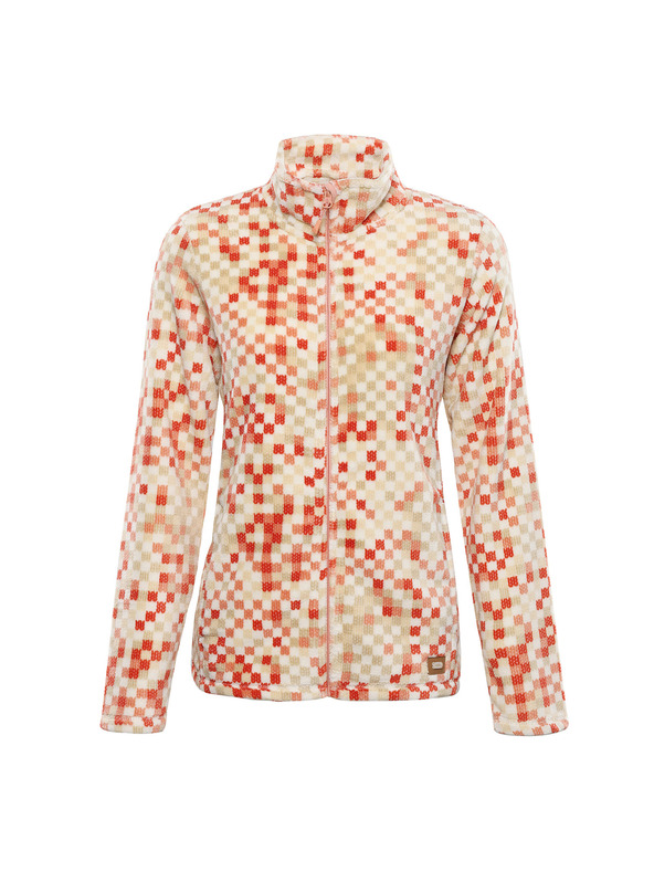 ALPINE PRO Ženska flis jopica s supratherm ALPINE PRO EFLINA tawny orange varianta pc