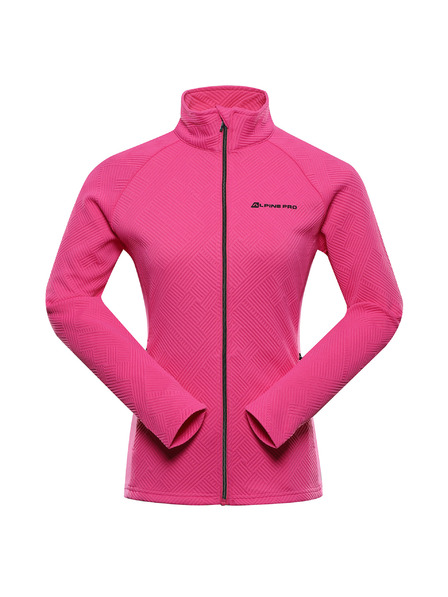 ALPINE PRO Ženska topla jopica ALPINE PRO DOZERA 2 fuchsia fedora