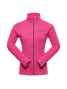 ALPINE PRO Ženska topla jopica ALPINE PRO DOZERA 2 fuchsia fedora