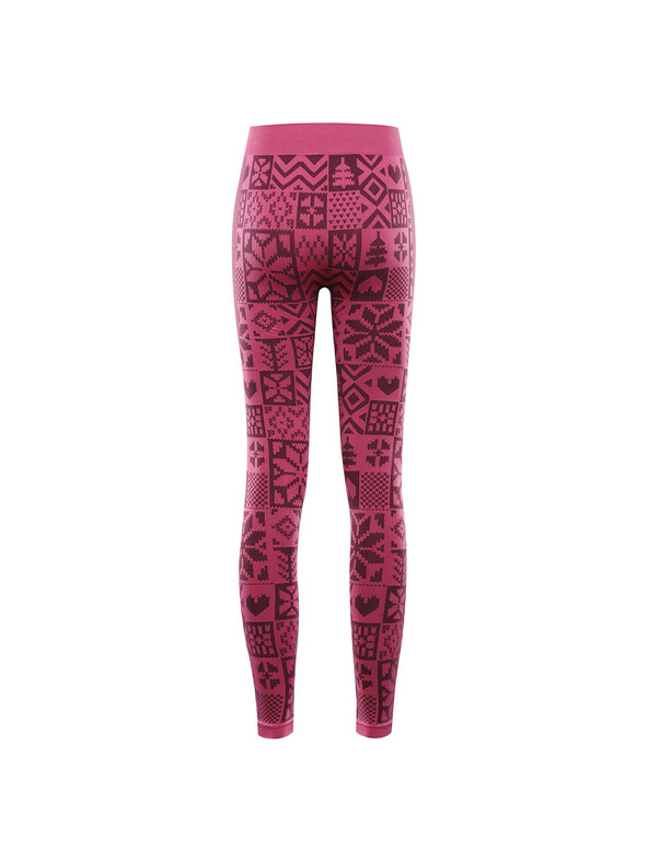 ALPINE PRO Žensko funkcionalno perilo - hlače ALPINE PRO LESSA fuchsia fedora