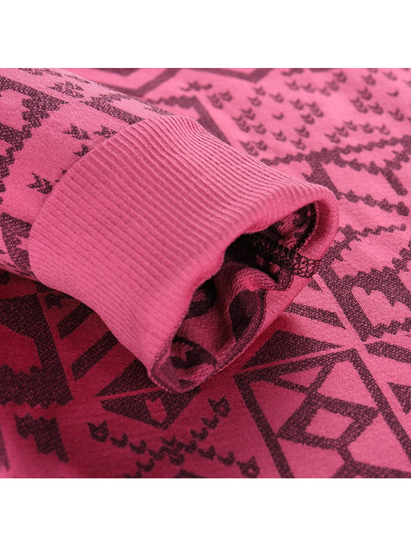 ALPINE PRO Žensko funkcionalno perilo - majica ALPINE PRO SEAMA fuchsia fedora