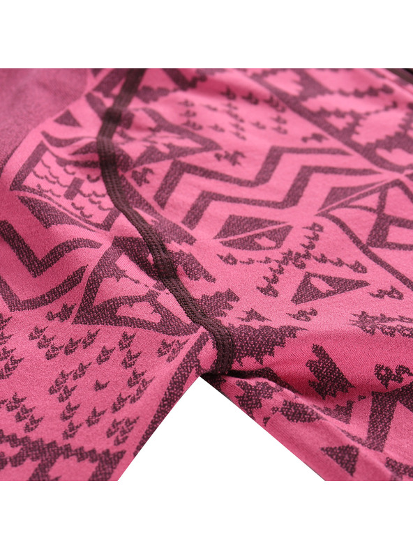 ALPINE PRO Žensko funkcionalno perilo - majica ALPINE PRO SEAMA fuchsia fedora