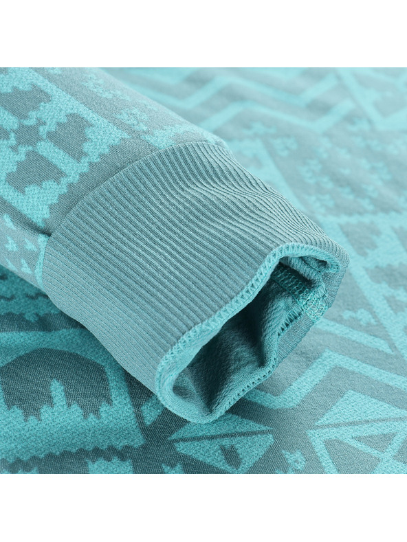 ALPINE PRO Žensko funkcionalno perilo - majica ALPINE PRO SEAMA teal