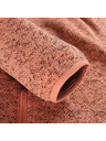 ALPINE PRO Ženska topla jopica z zadrgo ALPINE PRO ZEGA 2 tawny orange