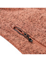 ALPINE PRO Ženska topla jopica z zadrgo ALPINE PRO ZEGA 2 tawny orange