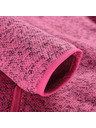 ALPINE PRO Ženska topla jopica z zadrgo ALPINE PRO ZEGA 2 fuchsia fedora