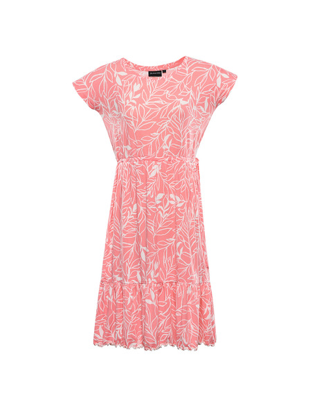 ALPINE PRO Ženske poletne obleke ALPINE PRO DEREFA georgia peach varianta pb