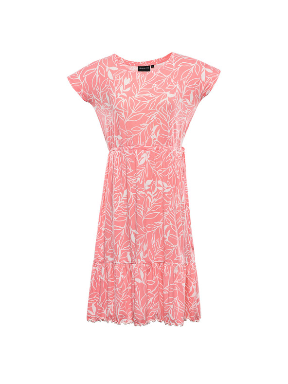 ALPINE PRO Ženske poletne obleke ALPINE PRO DEREFA georgia peach varianta pb