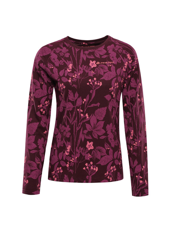 ALPINE PRO Žensko majico iz organske bombaže ALPINE PRO GRETTA winetasting varianta pa
