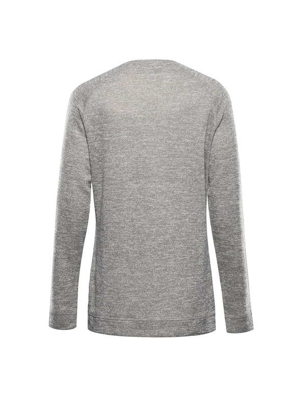 ALPINE PRO Žensko majico z dolgimi rokavi ALPINE PRO BREKA shifting sand