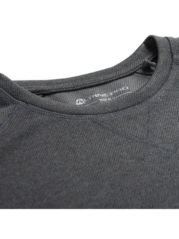 ALPINE PRO Žensko majico z dolgimi rokavi ALPINE PRO BREKA dk.true gray