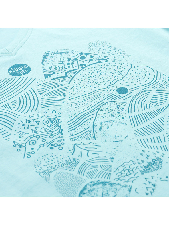 ALPINE PRO Ženska funkcionalna majica s cool-dry ALPINE PRO GREMA 2 limpet shell varianta pb