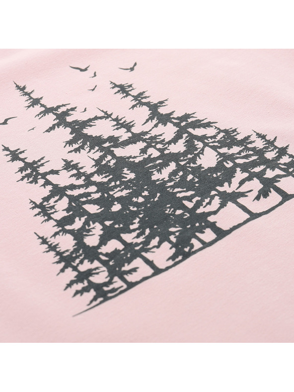 ALPINE PRO Ženska bombažna majica ALPINE PRO MOROLA potpourri varianta pd