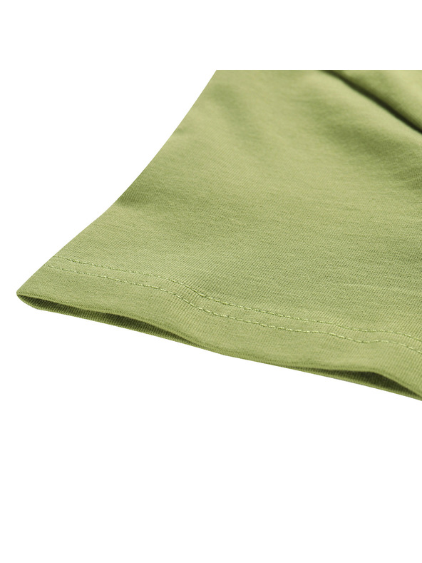 ALPINE PRO Ženska bombažna majica ALPINE PRO MOROLA turtle green varianta pa