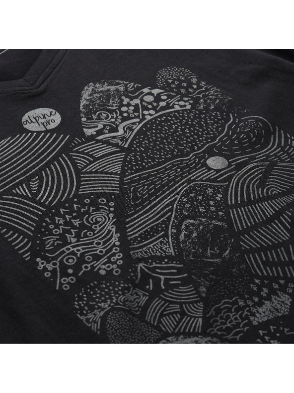 ALPINE PRO Ženska funkcionalna majica s cool-dry ALPINE PRO GREMA 2 black varianta pb