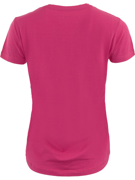 ALPINE PRO Ženska bombažna majica ALPINE PRO BADENA cabaret