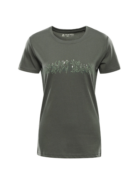 ALPINE PRO Ženska majica iz organske bombaža ALPINE PRO TERMESA 3 petrol varianta pa