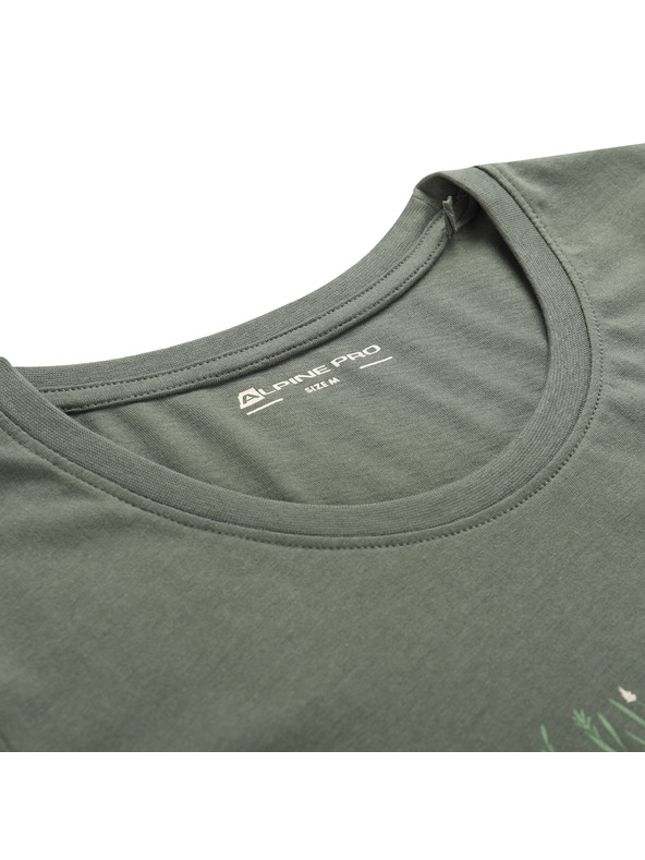 ALPINE PRO Ženska majica iz organske bombaža ALPINE PRO TERMESA 3 petrol varianta pa