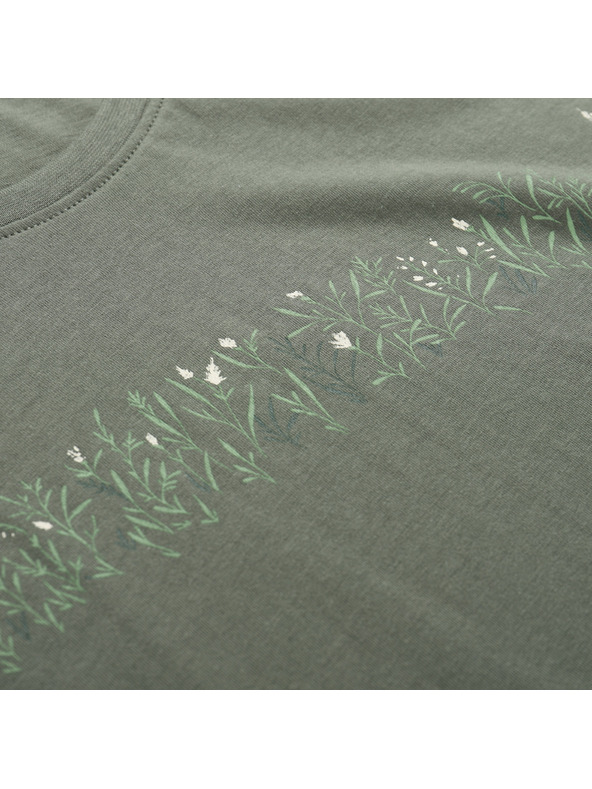 ALPINE PRO Ženska majica iz organske bombaža ALPINE PRO TERMESA 3 petrol varianta pa