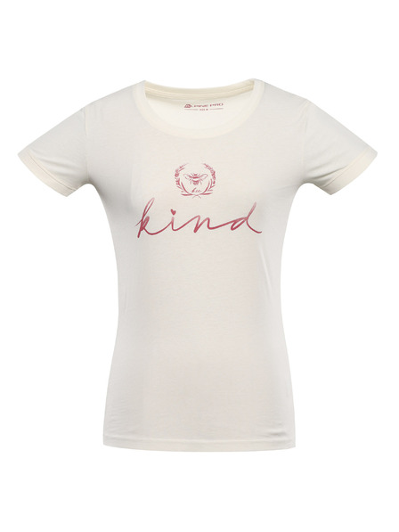 ALPINE PRO Žensko majico iz organske bombaže ALPINE PRO TERMESA 2 creme varianta pb