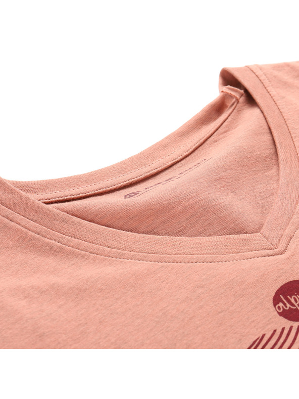 ALPINE PRO Žensko funkcionalno majico s cool-dry ALPINE PRO GREMA 2 tawny orange varianta pb