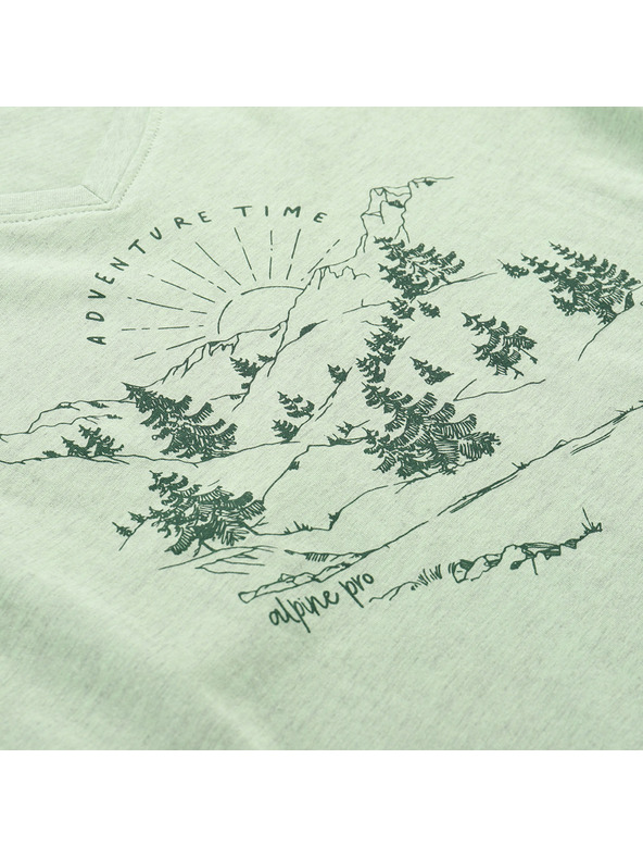 ALPINE PRO Ženska funkcionalna majica s cool-dry ALPINE PRO GREMA 2 pistachio varianta pa